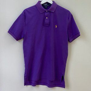 Ralph Lauren Polo Shirt Mens Purple LA Lakers Kobe